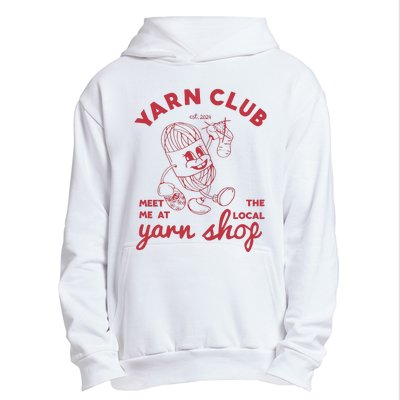 Yarn Club Meet Me At The Local Yarn Urban Pullover Hoodie