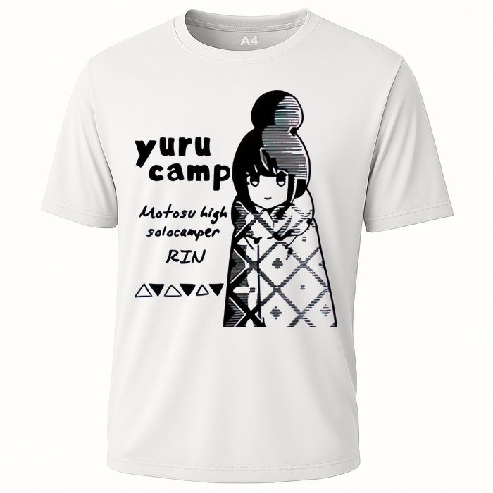 Yuru Camp Motosu High Solocamper Cooling Performance Crew T-Shirt