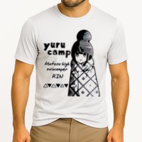 Yuru Camp Motosu High Solocamper Cooling Performance Crew T-Shirt