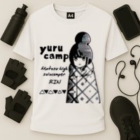 Yuru Camp Motosu High Solocamper Cooling Performance Crew T-Shirt