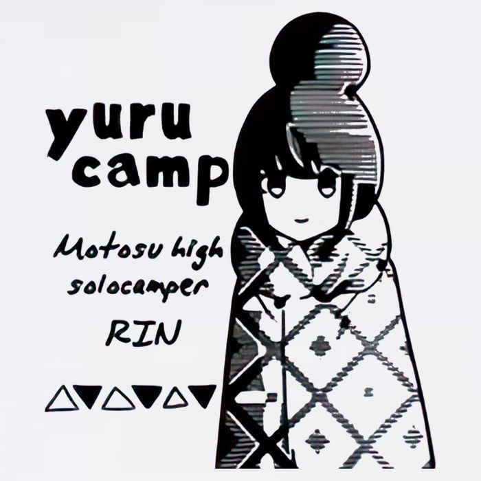 Yuru Camp Motosu High Solocamper Cooling Performance Crew T-Shirt