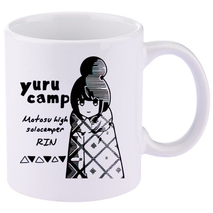Yuru Camp Motosu High Solocamper 11oz C Handle Ceramic Mug