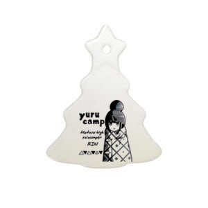 Yuru Camp Motosu High Solocamper Ceramic Tree Ornament