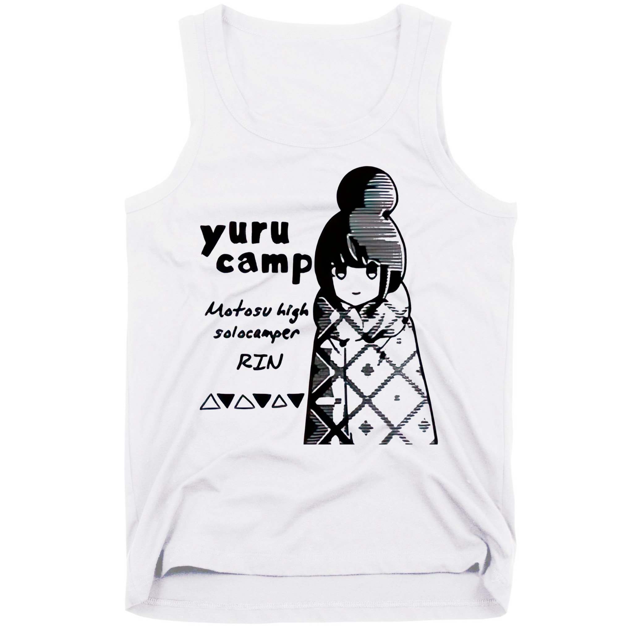 Yuru Camp Motosu High Solocamper Tank Top