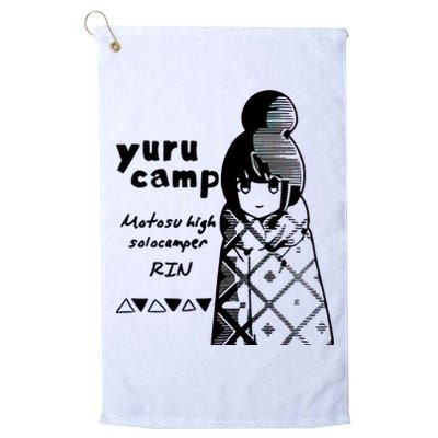 Yuru Camp Motosu High Solocamper Golf Towel