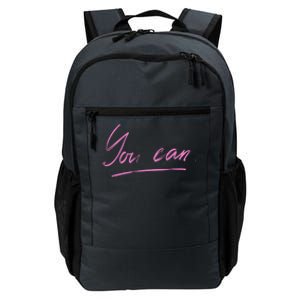 You Can Motivational Quote Daily Commute Backpack