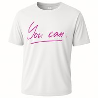 You Can Motivational Quote Performance Shirt