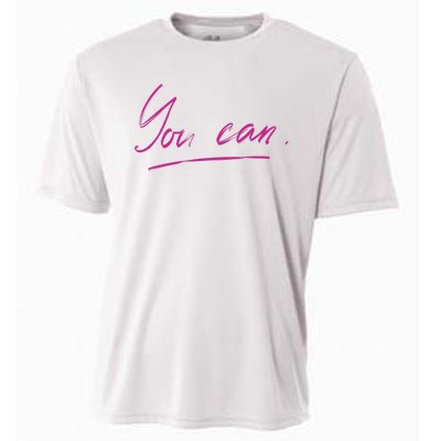 You Can Motivational Quote Cooling Performance Crew T-Shirt