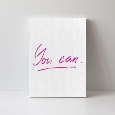 You Can Motivational Quote Canvas