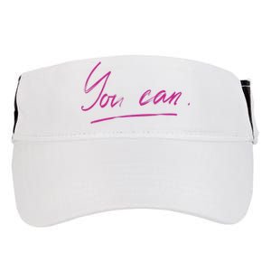 You Can Motivational Quote Adult Drive Performance Visor