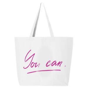 You Can Motivational Quote 25L Jumbo Tote