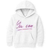 You Can Motivational Quote Kids Hoodie