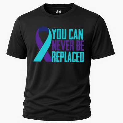 You Can Never Be Replaced Suicide Awareness Performance Shirt