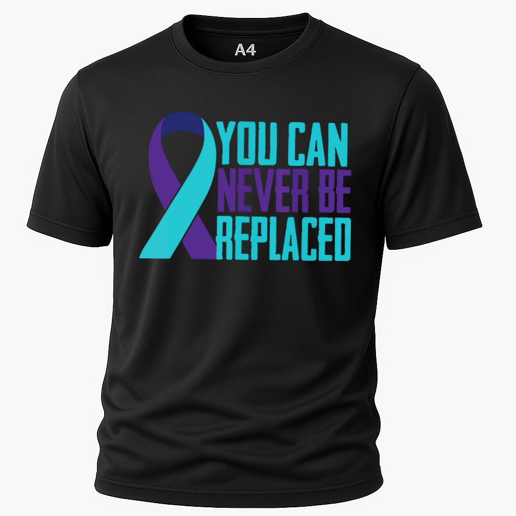 You Can Never Be Replaced Suicide Awareness Performance Shirt