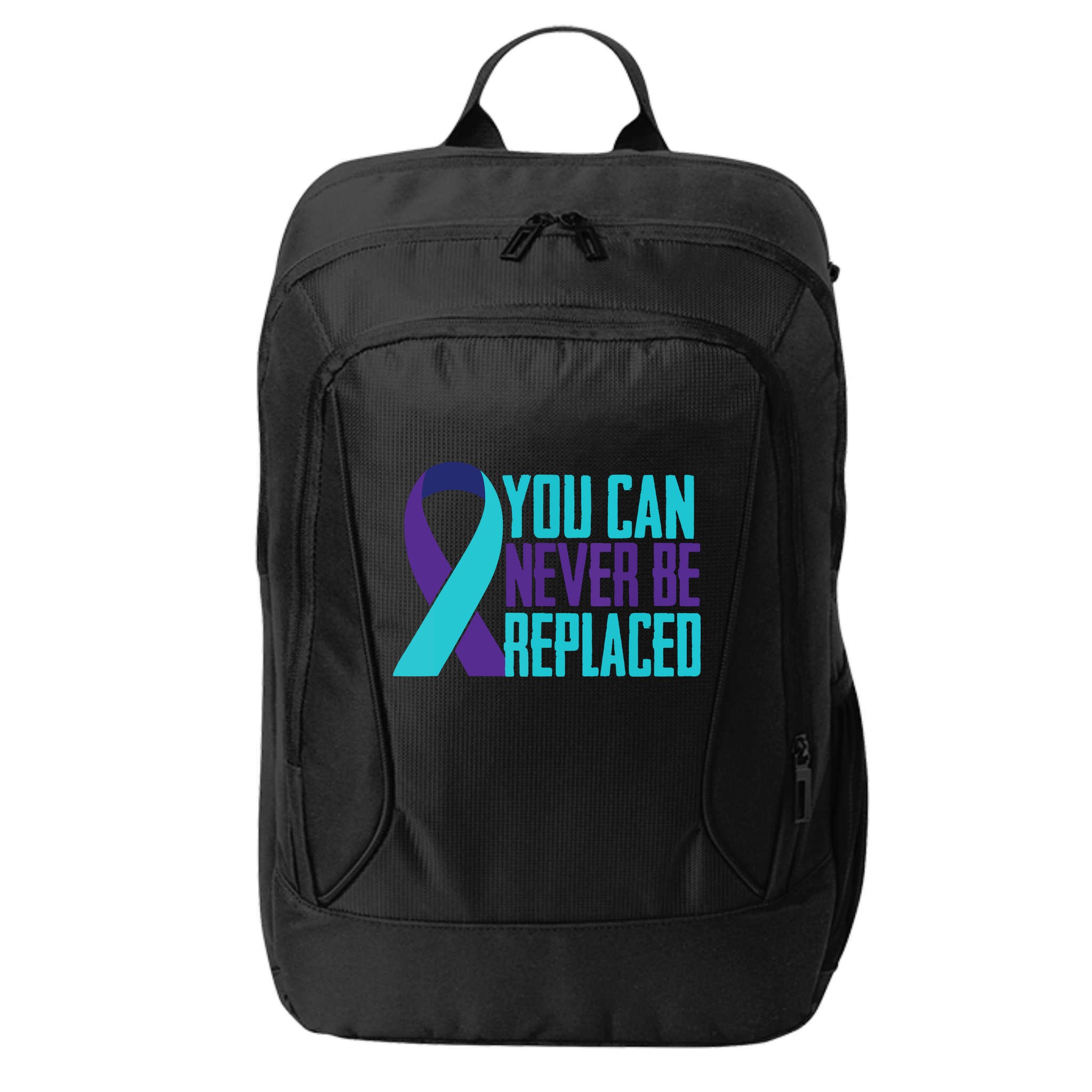 You Can Never Be Replaced Suicide Awareness City Backpack