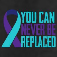 You Can Never Be Replaced Suicide Awareness Adult Drive Performance Visor