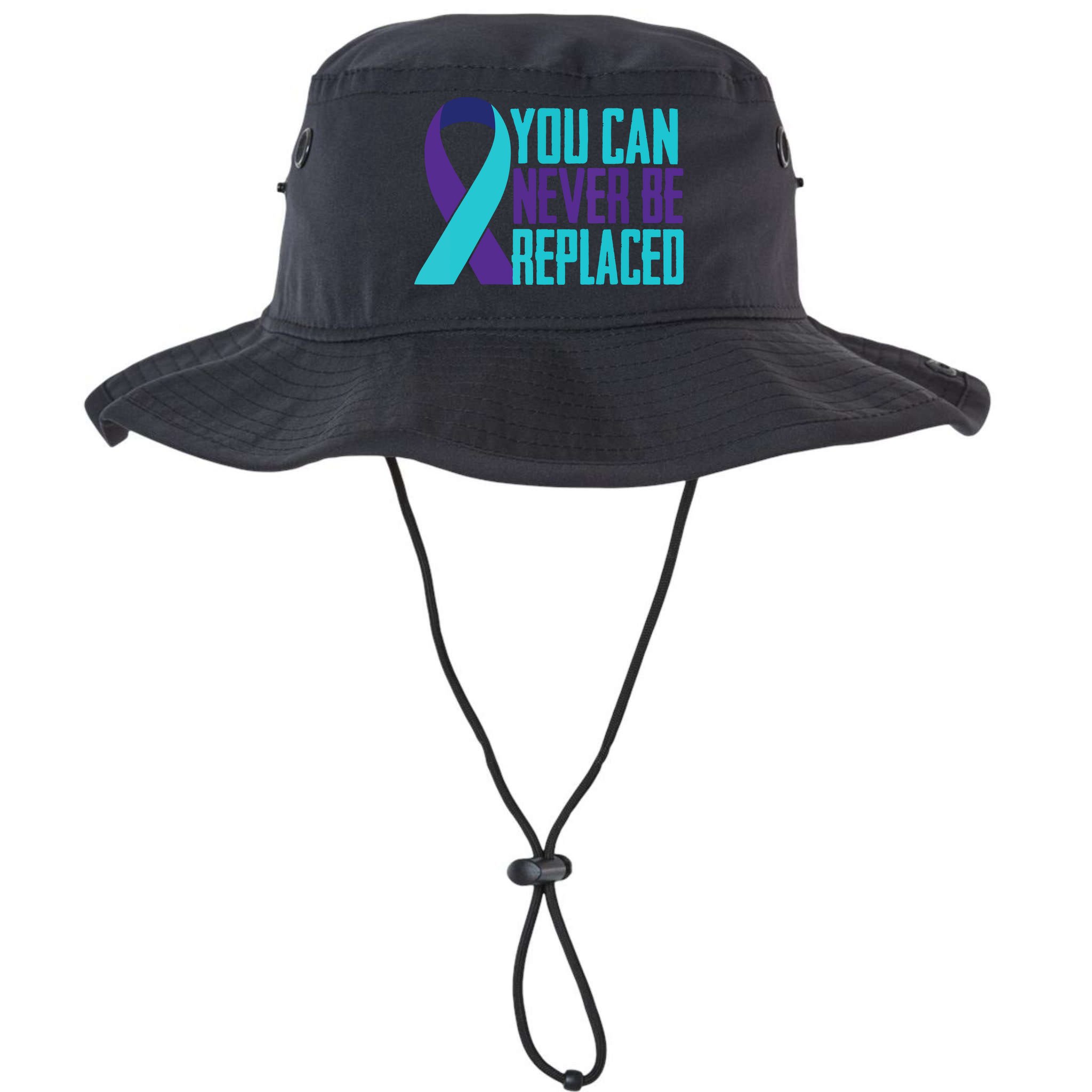 You Can Never Be Replaced Suicide Awareness Bucket Hat