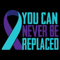 You Can Never Be Replaced Suicide Awareness Women's Crop Top Tee