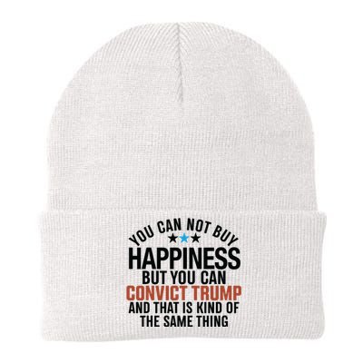 You Can Not Buy Happiness But You Can Convict Trump Knit Cap Winter Beanie