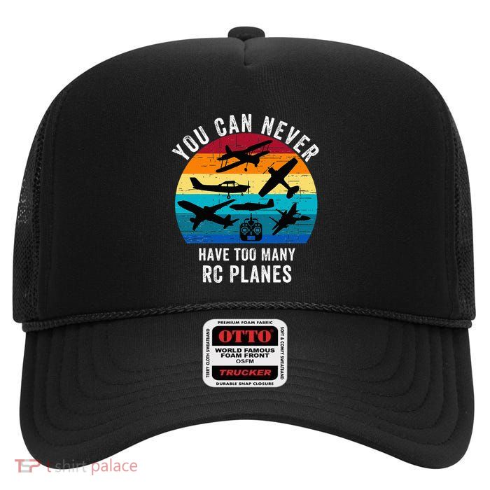 You Can Never Have Too Many Rc Planes Remote Control Planes High Crown Mesh Back Trucker Hat
