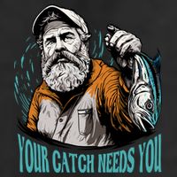 Your Catch Needs You Fishing Trucker Hat