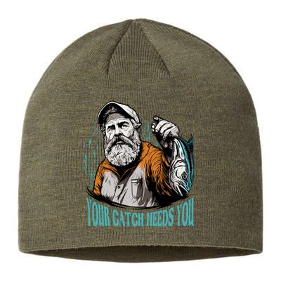 Your Catch Needs You Fishing Sustainable Beanie