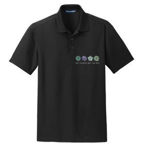 You Can Never Have Too Many Succulents Dry Zone Grid Polo