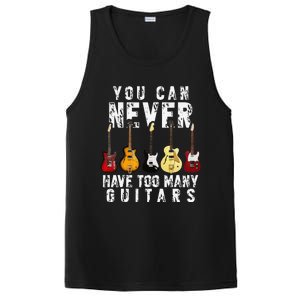 You Can Never Have Too Many Guitars Music Funny Gifts PosiCharge Competitor Tank