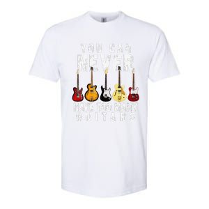 You Can Never Have Too Many Guitars Music Funny Gifts Softstyle CVC T-Shirt