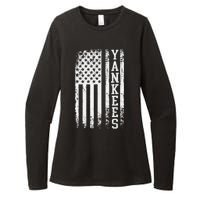 Y.A.N.K.E.E.S Classic New York Baseball Womens CVC Long Sleeve Shirt