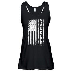 Y.A.N.K.E.E.S Classic New York Baseball Ladies Essential Flowy Tank