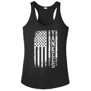 Y.A.N.K.E.E.S Classic New York Baseball Ladies PosiCharge Competitor Racerback Tank