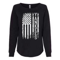 Y.A.N.K.E.E.S Classic New York Baseball Womens California Wash Sweatshirt