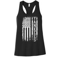 Y.A.N.K.E.E.S Classic New York Baseball Women's Racerback Tank