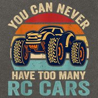 You Can Never Have Too Many Rc Car Racing Racer Lovers Fan Cotton Canvas Backpack