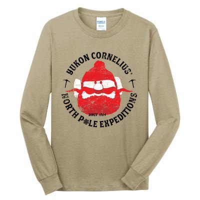 Yukon Cornelius North Pole Expeditions Essential Tall Long Sleeve T-Shirt