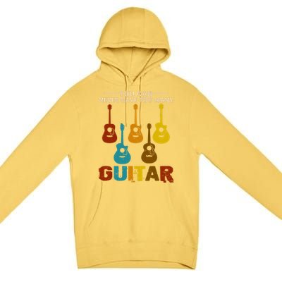 You Can Never Have Too Many Guitars Cool Gift Premium Pullover Hoodie