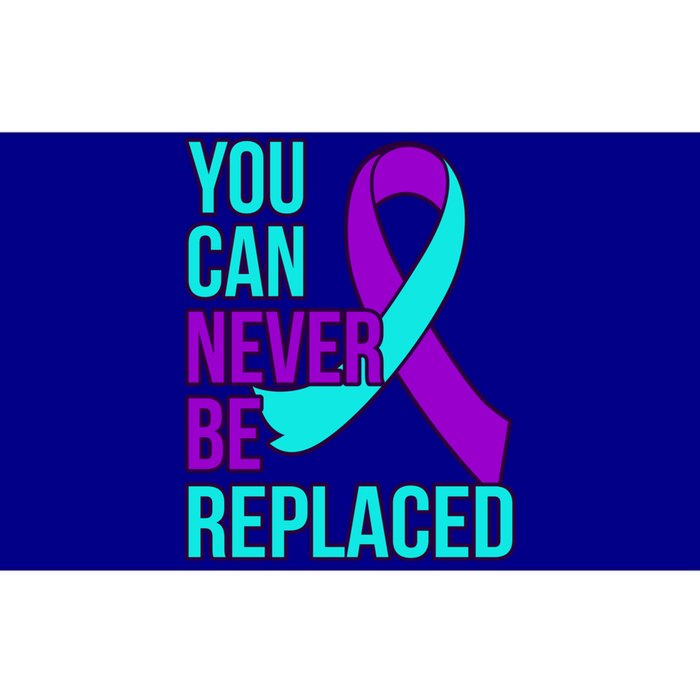 You Can Never Be Replaced Suicide Awareness Support Graphic Gift Bumper Sticker