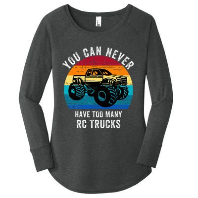 You Can Never Have Too Many Rc Trucks Women's Perfect Tri Tunic Long Sleeve Shirt