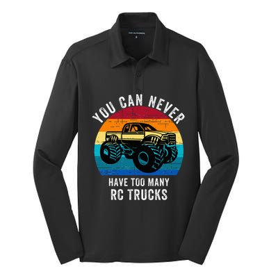 You Can Never Have Too Many Rc Trucks Silk Touch Performance Long Sleeve Polo