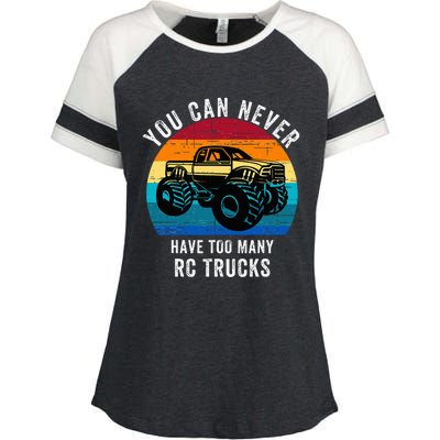 You Can Never Have Too Many Rc Trucks Enza Ladies Jersey Colorblock Tee