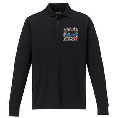 You Can Never Have Too Many Trucks Construction Trucks Performance Long Sleeve Polo