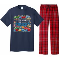 You Can Never Have Too Many Trucks Construction Trucks Pajama Set