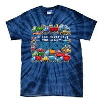 You Can Never Have Too Many Trucks Construction Trucks Tie-Dye T-Shirt