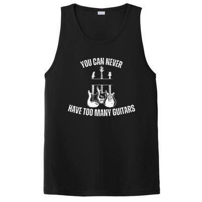 You Can Never Have Too Many Guitars - For Music Lovers PosiCharge Competitor Tank