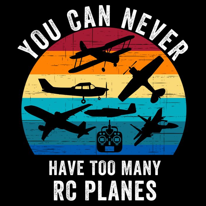 You Can Never Have Too Many Rc Planes Remote Control Airplane Funny Rc Hobbyist Flat Bill Trucker Hat