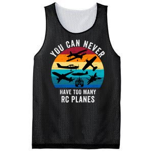 You Can Never Have Too Many Rc Planes Remote Control Airplane Funny Rc Hobbyist Mesh Reversible Basketball Jersey Tank