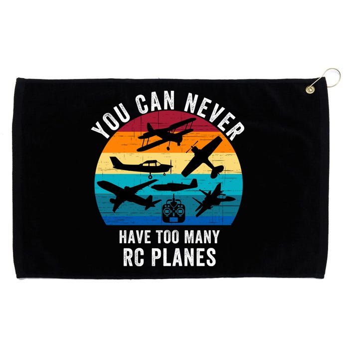 You Can Never Have Too Many Rc Planes Remote Control Airplane Funny Rc Hobbyist Grommeted Golf Towel