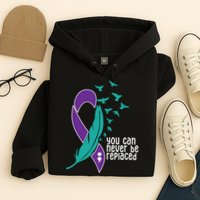 You Can Never Be Replaced Suicide Awareness Hoodie