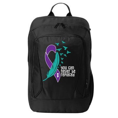 You Can Never Be Replaced Suicide Awareness City Backpack